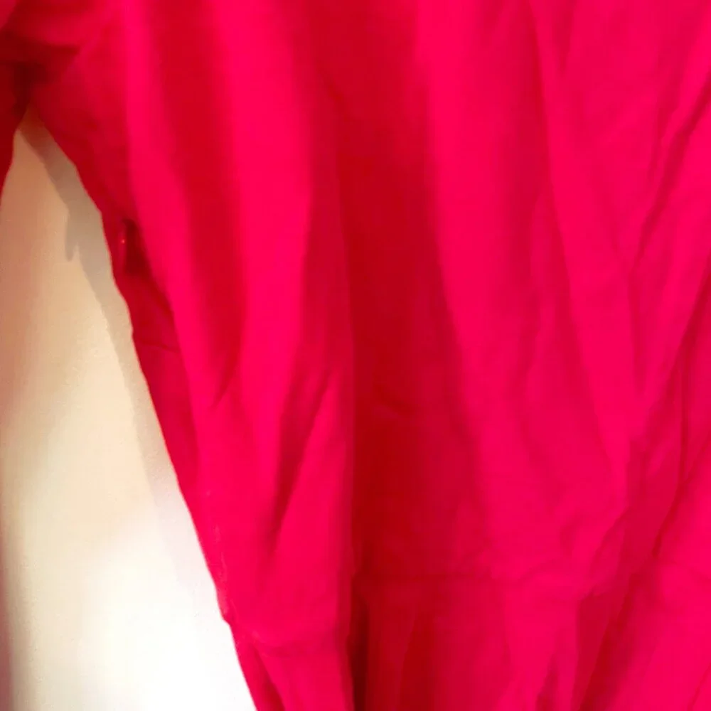 House of Harlow x Revolve Anisha Fringe Dress in Red, Size Medium - Picture 5 of 6